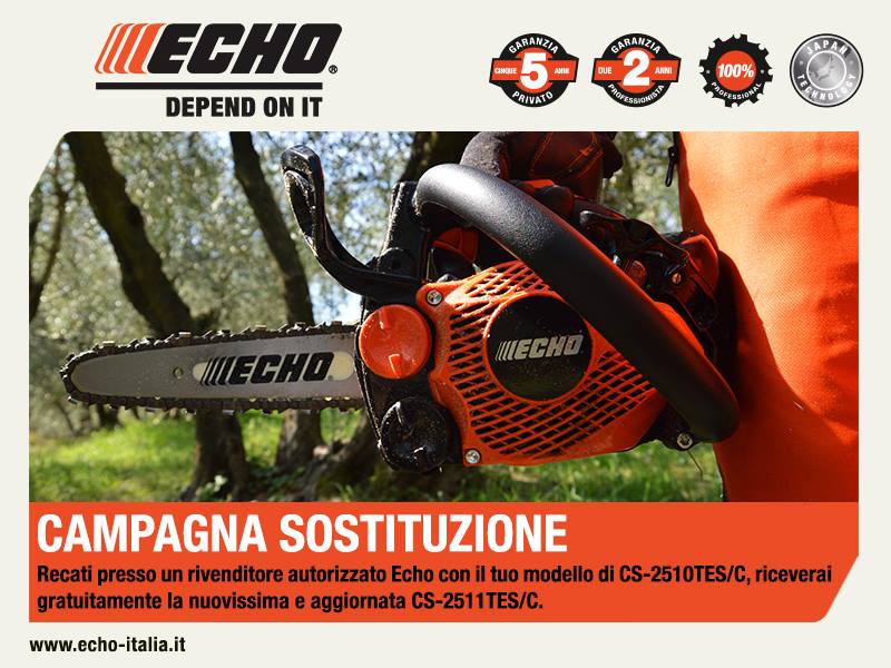 Echo CS 2511 TES Campagna Sostituzione Echo