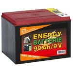 Batteria a secco 9 V per recinzioni elettriche 90 Ah