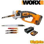 Worx Seghetto a batteria WG894E per potatura